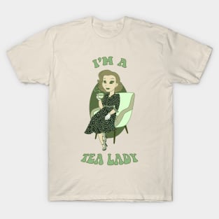 Old Cartoon Style pin up - Tea T-Shirt